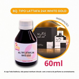 BQ. TIPO LATTAFA 24K WHITE GOLD - 60 ML