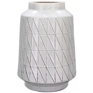 VASO DE CERAMICA ODEO BRANCO - REF.15878