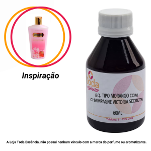 BQ. TIPO MORANGO COM CHAMPAGNE V.S. -  60 ML
