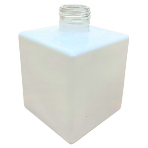 FRASCO CUBO 250ML- BRANCO 9968-BR