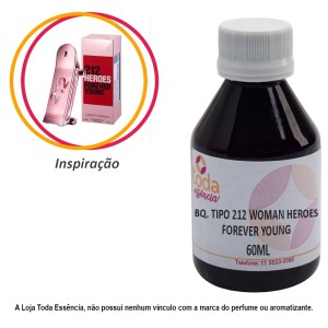 BQ. TIPO 212 WOMAN HEROES FOREVER YOUNG C.H. - 60 ML