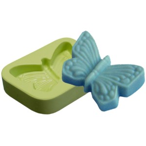 MOLDE DE SILICONE BORBOLETA MEDIA - 4898