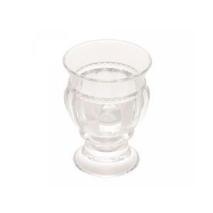 CACHEPOT DE CRISTAL DE CHUMBO DIAMANTE - REF. 1541