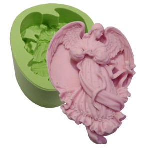 MOLDE ANJO COM VESTIDO 8638