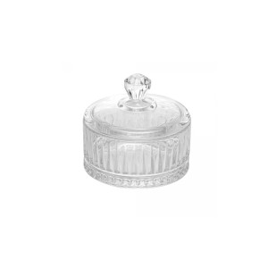 POTICHE DE CRISTAL RENAISSANCE 10,5CMX10,5CMX9,5CM (5428)