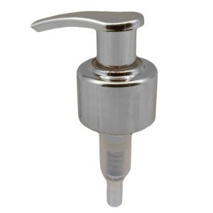 VALVULA PUMP BICO DE PATO LUXO PRATA R28/410