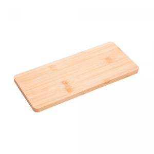 BANDEJA RETANGULAR C/ PE NATURE 24CMX11CMX2,5CM BAMBU - REF. 221140