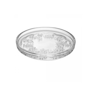 PRATO DECORATIVO NEW BUTTERFLY 11CMX1,5CM CRISTAL - REF. 221448