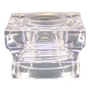 TAMPA DIFUSOR PIAZZA R28/410 GLASS TRANSPARENTE